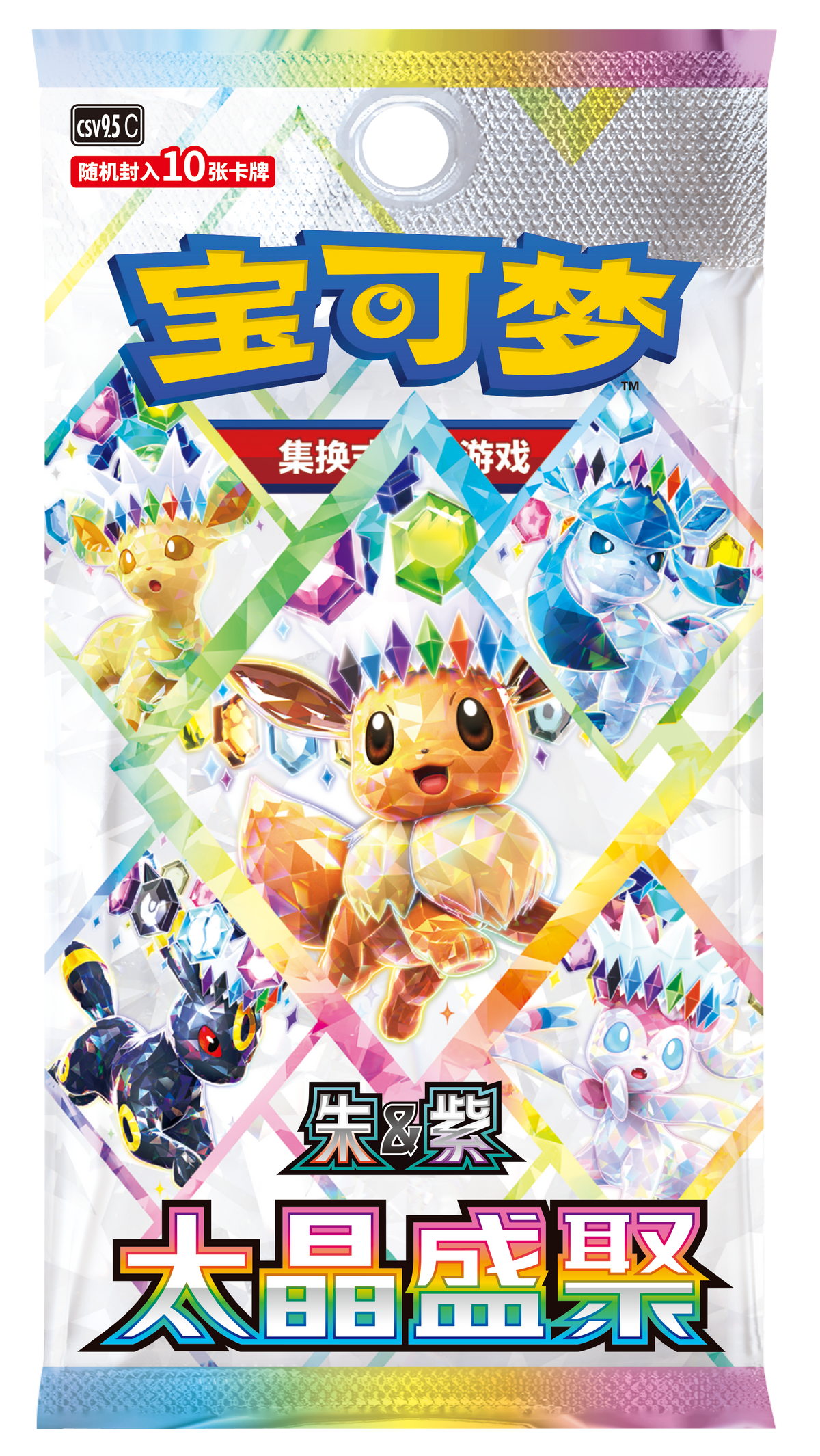 Pokémon TCG: Terastal Gathering Eevee Binder Set [Simplified Chinese]