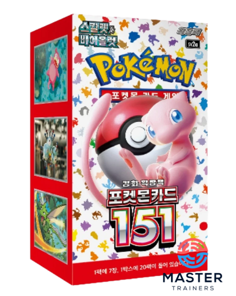 Pokémon TCG: Scarlet & Violet - 151 Booster Box [Korean]