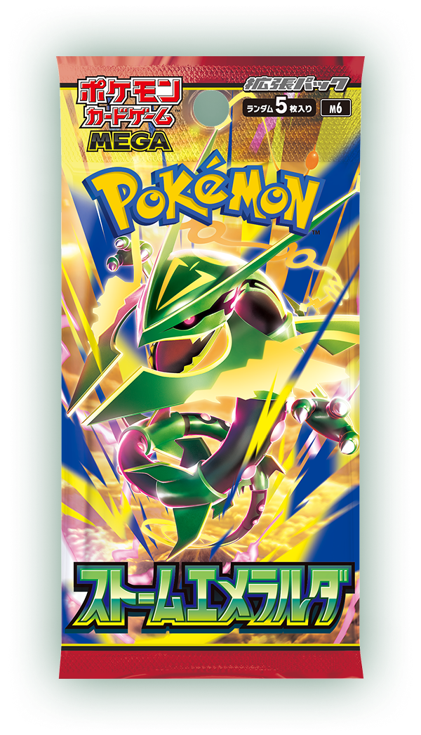 Pokémon TCG: MEGA - Storm Emeralda Booster Box (M6) [Japanese]